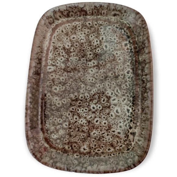 Butter or cheese dish Brown ceramic - Picture 4 of 7